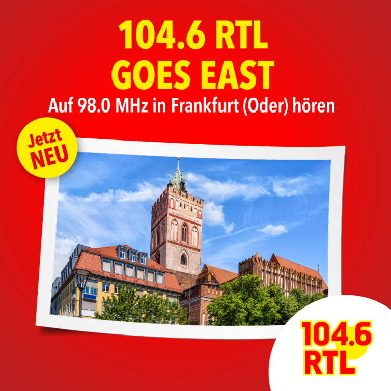 104.6 RTL Berlins Hitradio sendet ab sofort in Frankfurt ...