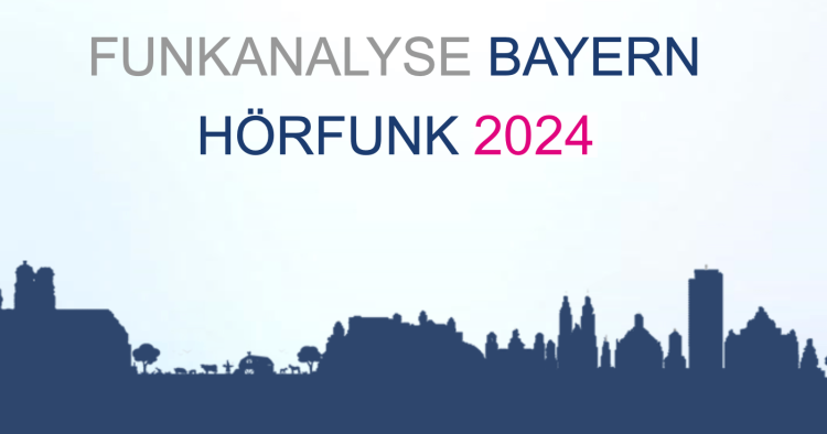 Funkanalyse Bayern Hörfunk 2024 (Bild: © KANTAR / BLM)