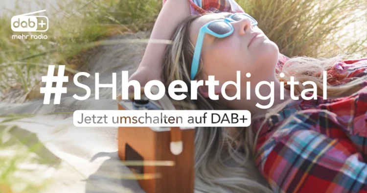 Das Logo zur DAB+ Umstellung. (Bild: © NDR/Land SH)