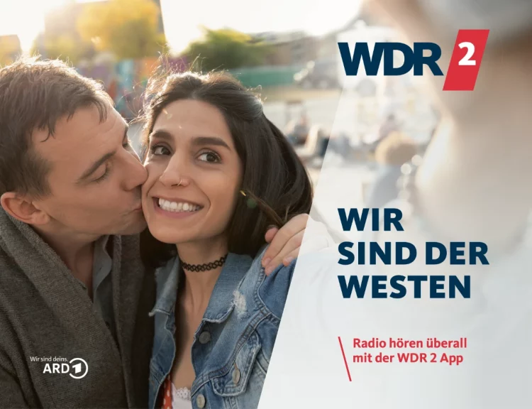 WDR2-Anzeige-Pärchen (Bild: © WDR)