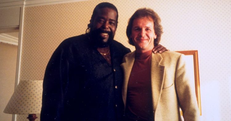 Barry White mit Fritz Egner (Bild: © BR / Fritz Egner privat)