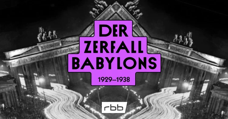 "Der Zerfall Babylons" - Geschichtspodcast mit Volker Kutscher jetzt in der ARD Audiothek (Bild: rbb)