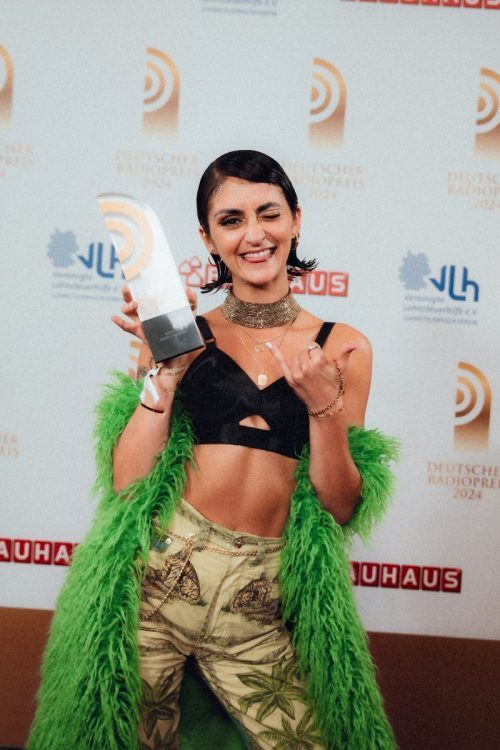 Filiz de Campos von bigFM gewinnt Deutschen Radiopreis 2024 (Bild: © Marc Bremer)