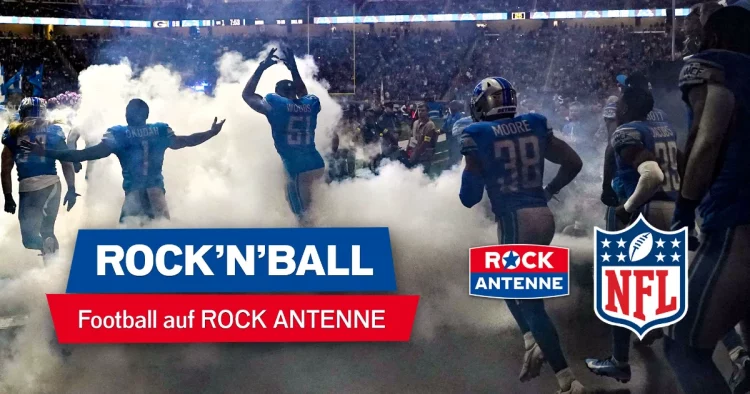 ROCK ANTENNA brings the NFL back exclusively to Radio (Image: ROCK ANTENNA)